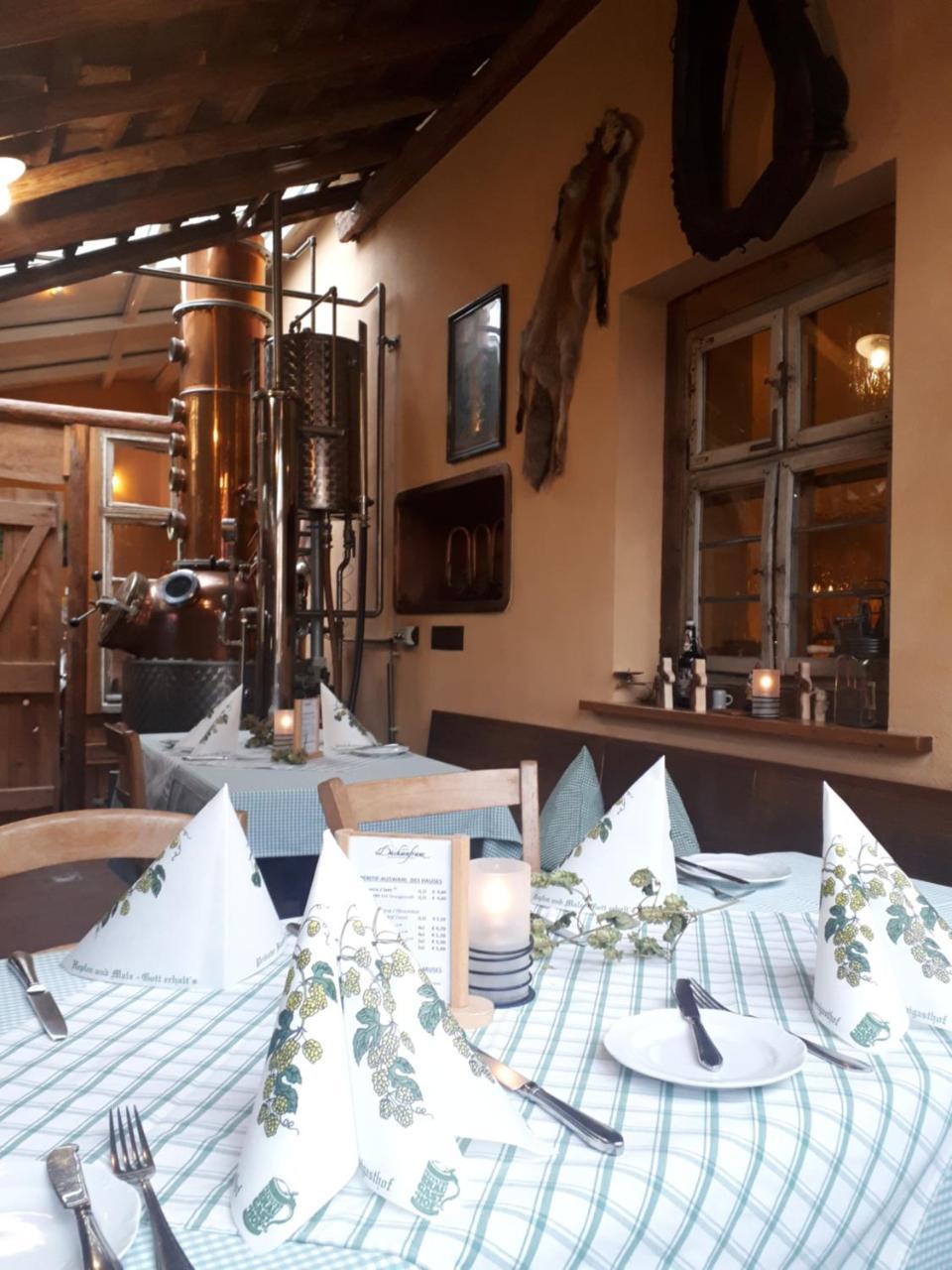 Brauereigasthof Dachsenfranz Zuzenhausen Екстер'єр фото